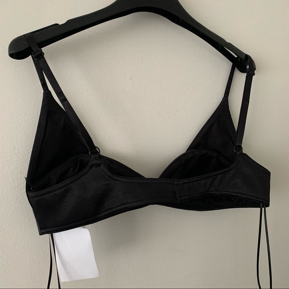 Jil Sander Nikita Satin Bra Top Sz 34 - Picture 10 of 15
